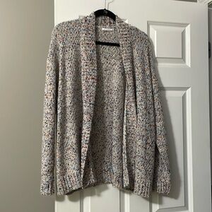 Staccato speckle cardigan